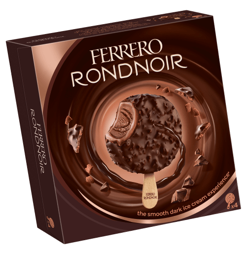 Eine Schachtel RONDNOIR Pralinen